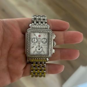 Michele Deco Diamond Square watch